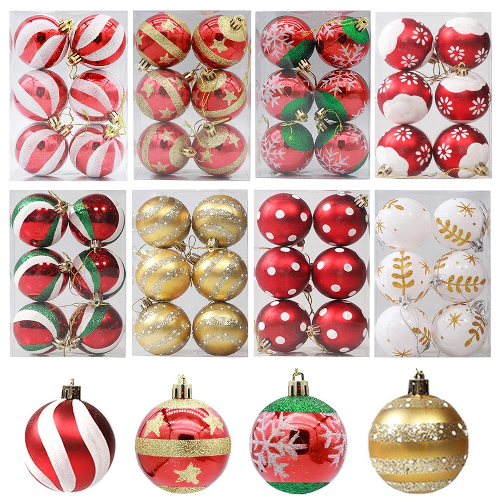 イベント・クリスマス装飾｜ボールオーナメント ゴールドレッド