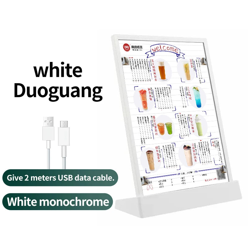 A4 LED USBメニューライトボックス