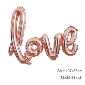 ハート型バルーン バレンタインデー装飾