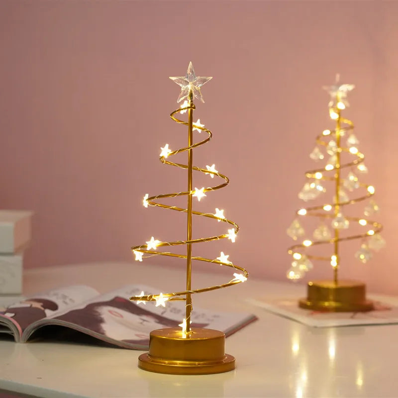 イベント・クリスマス装飾｜クリスマスツリーデザインLEDデスクランプ