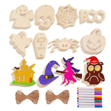 イベント・ハロウィングッズ｜木製DIYカボチャ装飾品セット