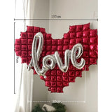 60インチ ラブテディベア型バルーン