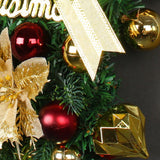 イベント・クリスマス装飾｜レッドリース 玄関ドア用デコレーション