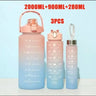 |イベント・ノベルティ用品 |  タイムマーカー付き スポーツウォーターボトセット | 280ml/900ml/2000ml
