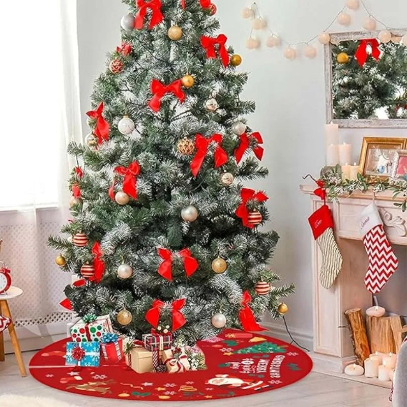 イベント・クリスマス装飾｜クリスマスツリースカート 90cm マルチカラー