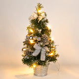 イベント・クリスマス装飾｜LED付き40cmデスクトップクリスマスツリー