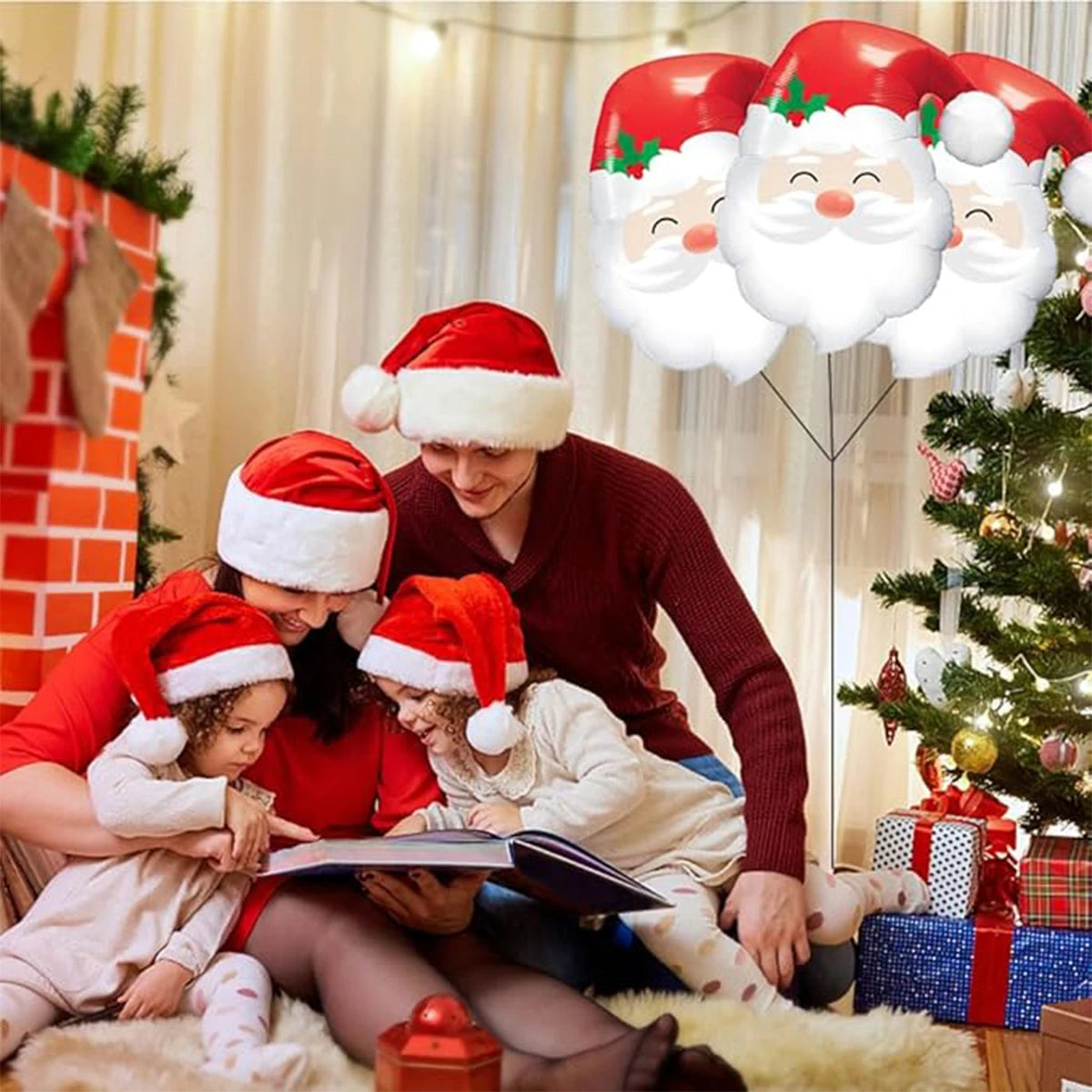 イベント・クリスマス装飾｜サンタクロースバルーンセット