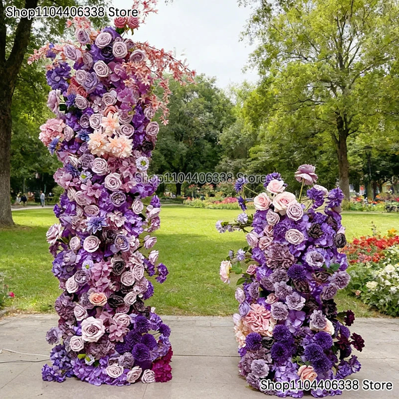 ロマンティックパープル フラワーデコレーション