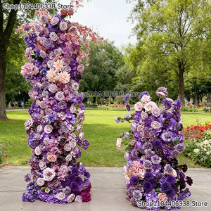 ロマンティックパープル フラワーデコレーション