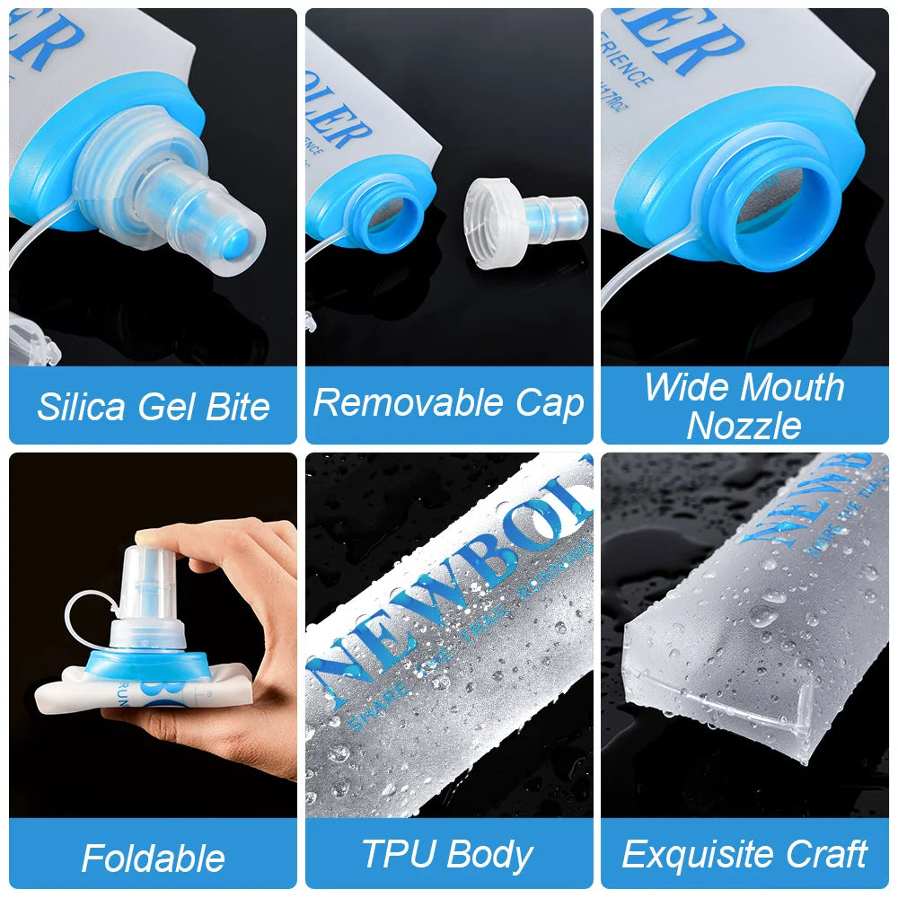 |イベント・ノベルティ用品 | 折りたたみ式シリコンウォーターボトル |250～750ml