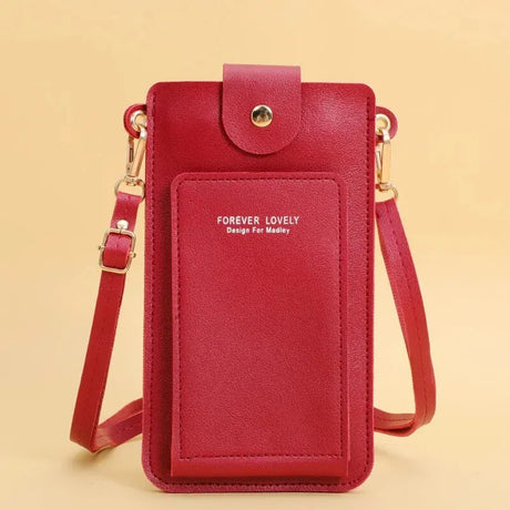 |イベント・ノベルティ用品 | タッチスクリーン対応スマホショルダーバッグ | W11×H20×D2㎝