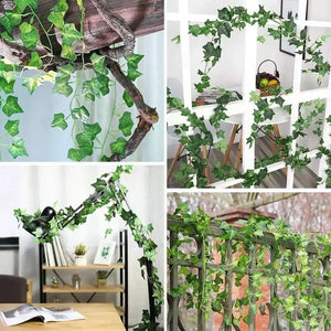 2M・人工グリーンつる植物・壁掛け・フェイク植物