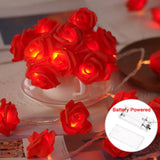 RGBローズフラワーLEDライト 1.5m〜10m