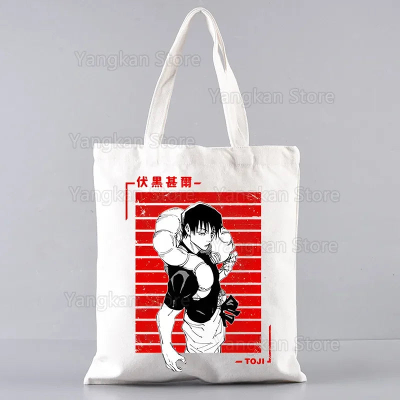 |ノベルティ用品 | 呪術廻戦キャンバストートバッグ |34x40c