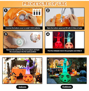 イベント・ハロウィン装飾｜LEDパンプキンバルーンデコレーション