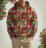 イベント・クリスマスグッズ｜クリスマス柄プリントパーカー(S～5XL)