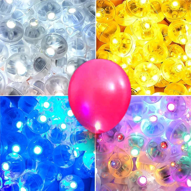 イベント・ハロウィン装飾｜ミニLEDボールランプ(10pcs～100pcs)
