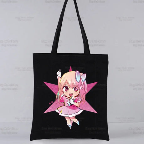 |ノベルティ用品 | 推しの子柄プリントトートバッグ | 34×40c