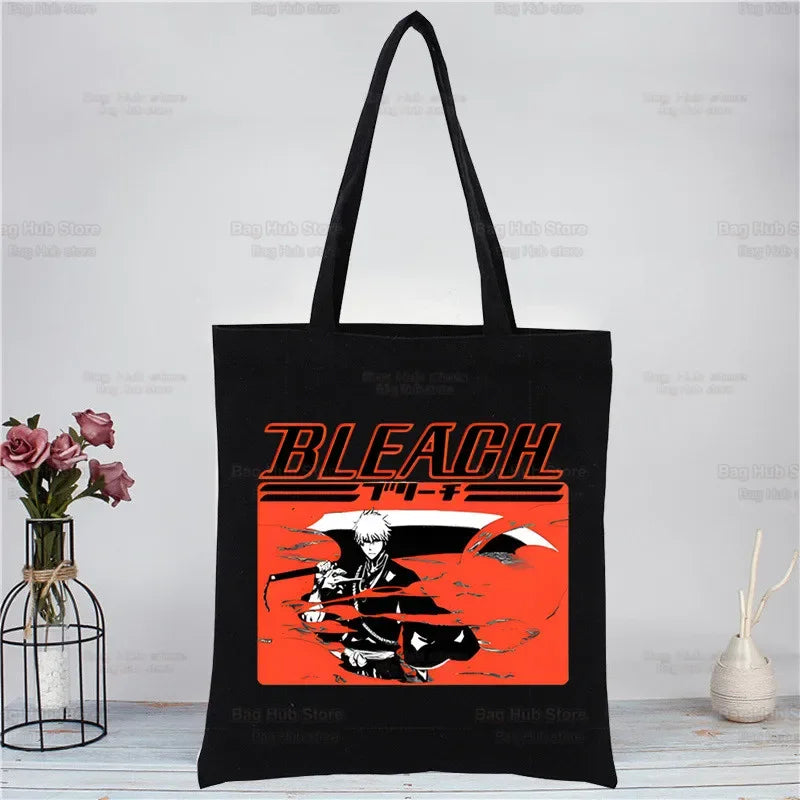 |ノベルティ用品  | BLEACH トートバッグ ブラック | 34x40c
