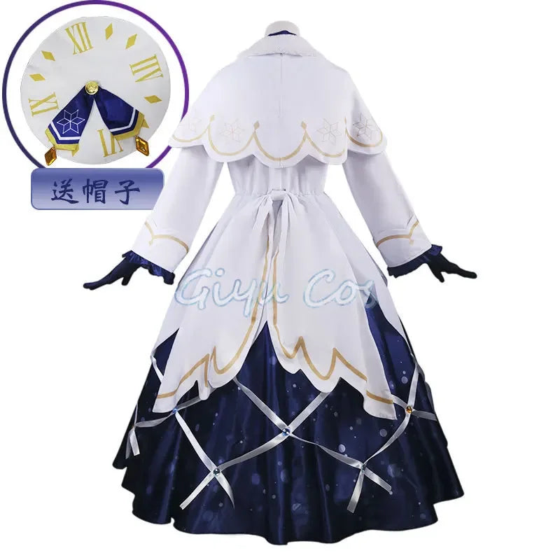 イベント・ハロウィングッズ｜雪ミク コスプレ衣装セット／ウイッグ（Ｓ～XXL)