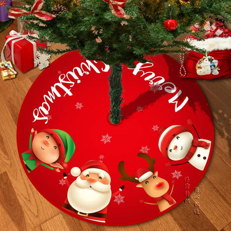 イベント・クリスマス装飾｜クリスマスツリースカート 90cm マルチカラー