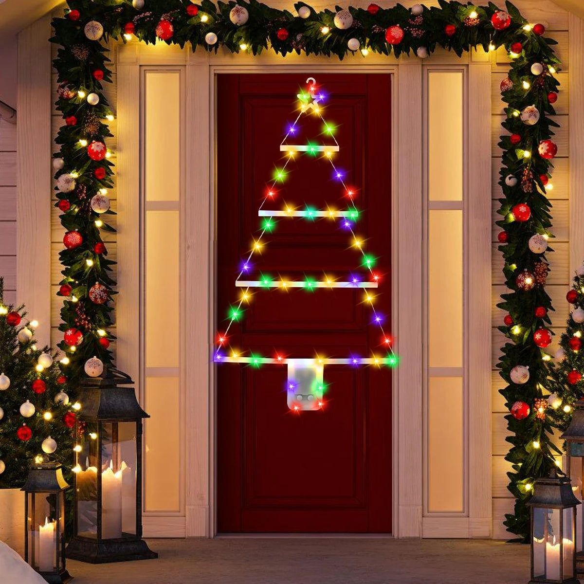 イベント・クリスマス装飾｜LEDクリスマスツリー型ライト