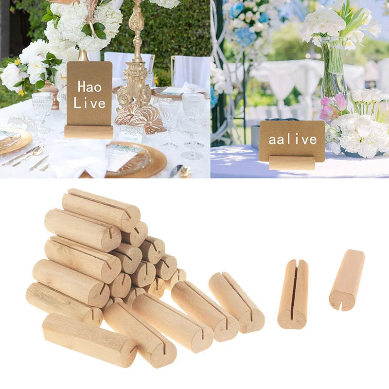 イベント・結婚式装飾｜木製カードホルダーセット