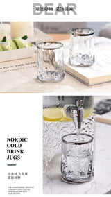 |イベント・ノベルティ用品 | 耐熱 氷カットガラス製マグカップ | 300ml