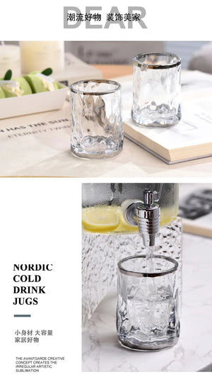 |イベント・ノベルティ用品 | 耐熱 氷カットガラス製マグカップ | 300ml