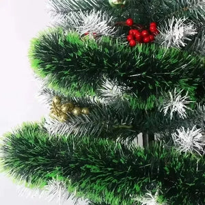 イベント・クリスマス装飾｜ティンセルリボンガーランド2m