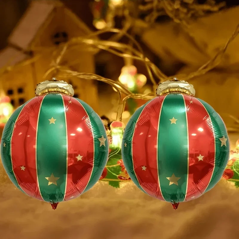 イベント・クリスマス装飾｜吊り下げバルーン70cm 10個セット