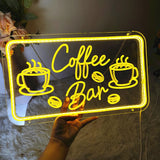 Coffee／Tea／Bar　LEDネオンサイン