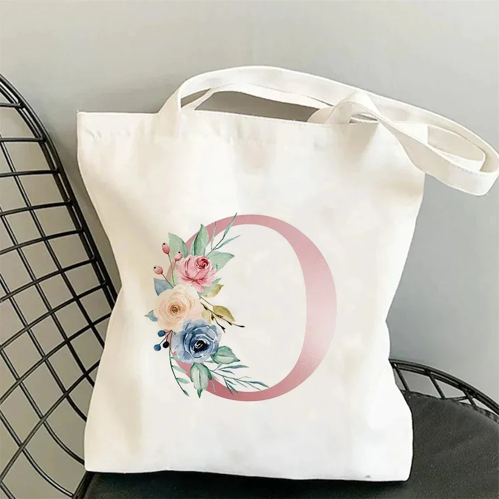|ノベルティ用品 | イニシャルプリントトートバッグ | 35×40c