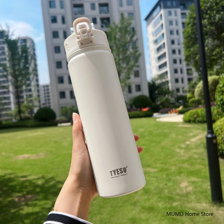 |イベント・ノベルティ用品 | ストロー付ステンレス魔法瓶 | 600/750ml