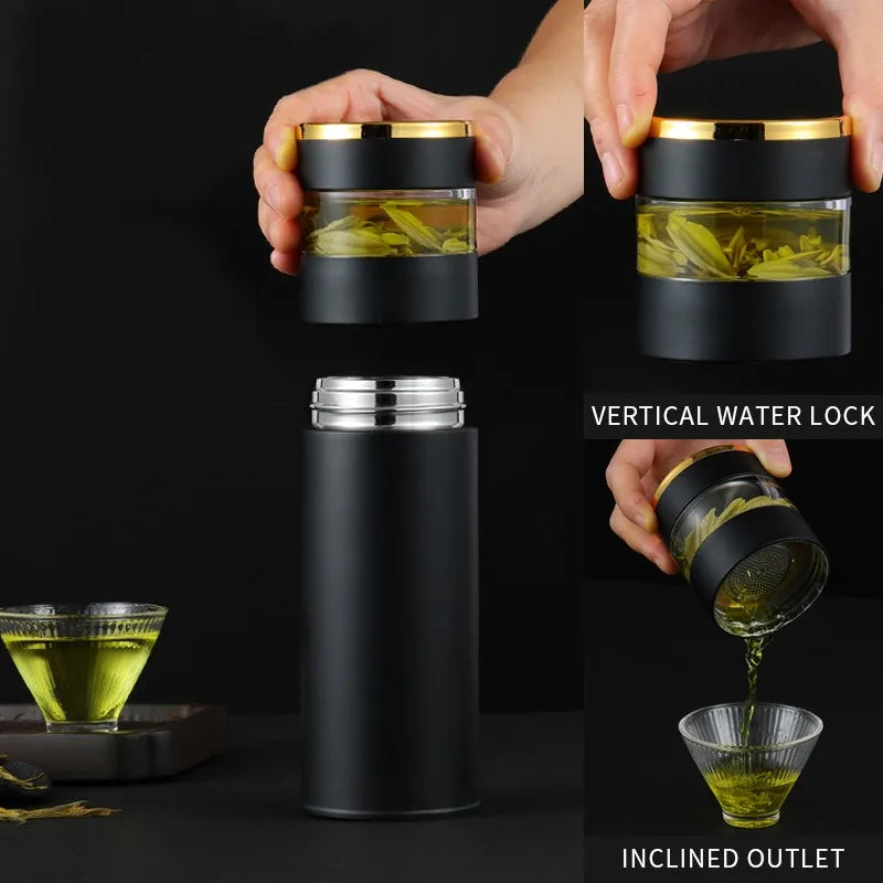 |イベント・ノベルティ用品 | LED温度表示付き ステンレス真空断熱ボトル |450ml