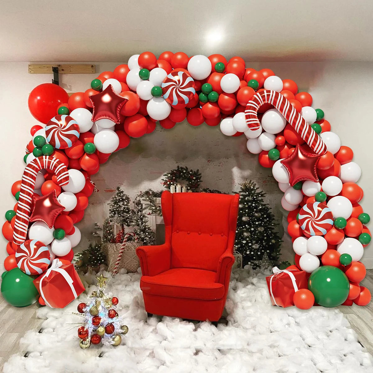 イベント・クリスマス装飾｜デコレーション バルーンアーチセット