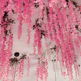 プラスチック製人工ラベンダーガーランド