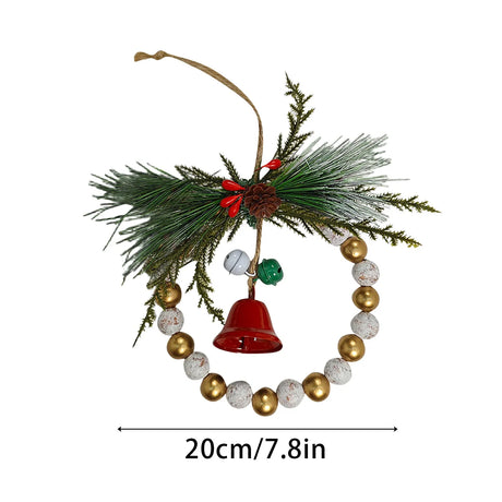 【イベント・クリスマス装飾】赤いベリーの玄関用クリスマスリース