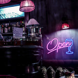Bar／OPEN／Beer／Cheers／Cacktails　LEDネオンサイン（ネオン看板）