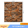 【DIY用】レンガ風ステッカー 70x77cm(5pcs/10pcs）