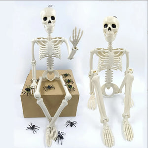 イベント・ハロウィングッズ｜40cm可動式スケルトン人形