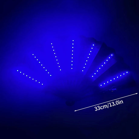 イベント・ハロウィングッズ｜光る！LED扇子(電池式）