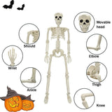 イベント・ハロウィングッズ｜40cm可動式スケルトン人形