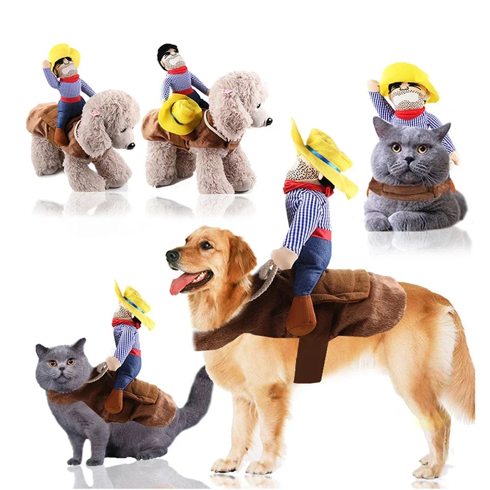 イベント・ハロウィングッズ｜犬用 カウボーイ コスプレ衣装