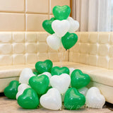 ハート型ラテックスバルーン 10/20/50個セット