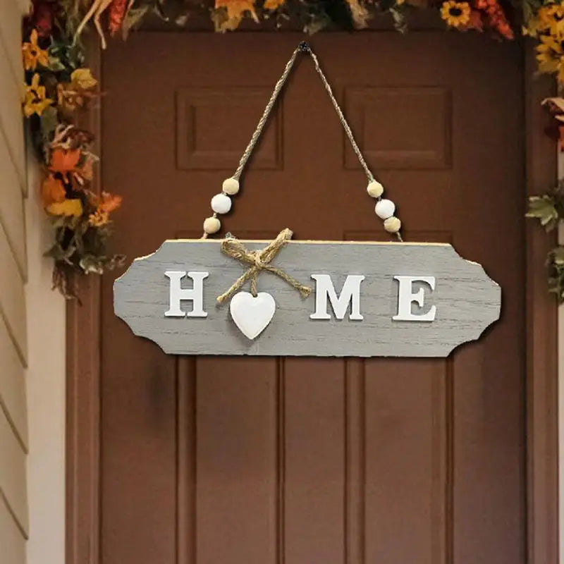 【天然木材使用】ウエルカムボード（HOME & WELCOME）