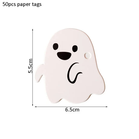 イベント・ハロウィングッズ｜ハロウィン用ギフトタグ50枚セット