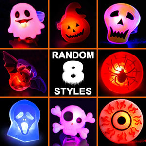 ハロウィンLEDグローリング 光るフィンガーリング