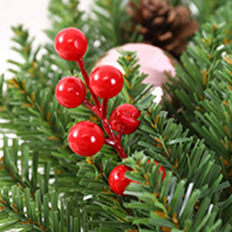 イベント・クリスマス装飾｜松ぼっくりリース 壁掛け装飾