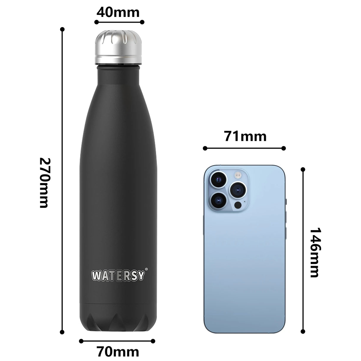|イベント・ノベルティ用品 | ステンレス魔法瓶スポーツボトル | 500ml